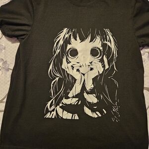 Black Graphic Kids T-Shirt
